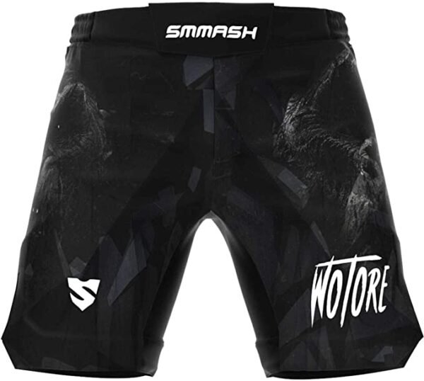 pantalones crossfit SMMASH negro con estampado monkey