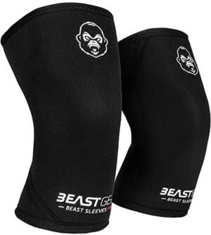 Rodilleras de Crossfit BEASTGEAR Pro ideales para entrenamientos de alta intensidad y crossfit