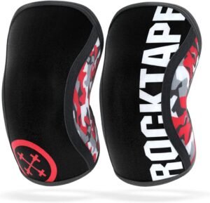 Rodilleras de crossfit Rocktape Assasins fabricadas en neopreno